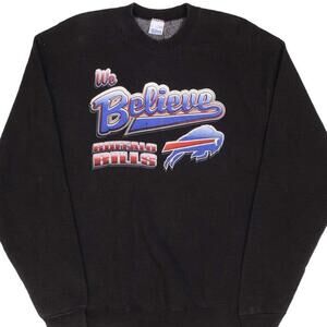 Nfl Buffalo Bills Sweatshirt 1990S Black